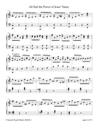 Classical Hymn Blends, BOOK 1 (A Collection of 14 Piano Solo Medleys) Piano Solo scores gallery preview page 6