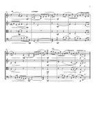 Träumerei by Robert Schumann String Quartet scores gallery preview page 5