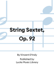 String Sextet, Op. 92
