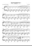 Gymnopédie No. 1 - Solo Piano in A Major