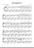 Gymnopédie No. 1 - Solo Piano in C Major