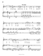 O don fatale, by Giuseppe Verdi, in A flat Major Piano, Vocal scores gallery preview page 4