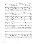 Just What I Needed Piano, Vocal scores gallery preview page 6
