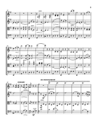 Je Te Veux String Quartet scores gallery preview page 3