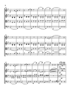 Je Te Veux String Quartet scores gallery preview page 6
