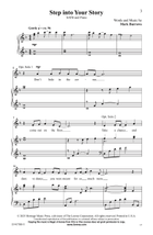 Step into Your Story (Digital Download) Choir scores gallery preview page 3