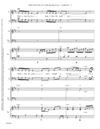 Think About His Love - Rhythm Score and Parts (Digital Download) Score scores gallery preview page 3