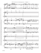 Think About His Love - Rhythm Score and Parts (Digital Download) Score scores gallery preview page 4