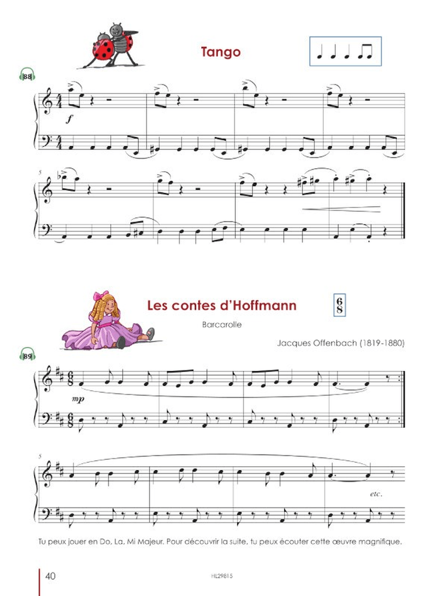 Le Piano en rythme Piano Method - Sheet Music page 10