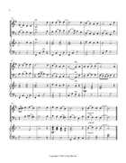 Now Thank We All Our God, for Clarinet, Trombone and Piano Clarinet scores gallery preview page 4