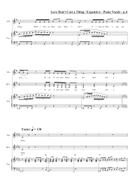 Medley: Love Don't Cost A Thing with Expensive SSA scores gallery preview page 5