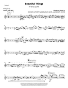 Beautiful Things String Quartet scores gallery preview page 5