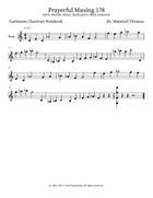 Prayerful Musing 178 Small Ensemble scores gallery preview page 3