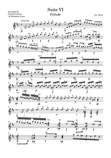 Suite VI Prelude