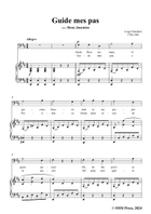 Cherubini-Guide mes pas,in D Major Piano, Vocal scores gallery preview page 3
