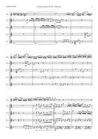 Concerto in A minor Rv 445 by Vivaldi for Piccolo Solo and Flute Quartet Flute Quartet scores gallery preview page 3