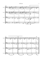 Carol of the Bells (Christmas Song) for Cello Quartet String Quartet scores gallery preview page 3