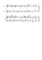 G. F. Händel – Largo from Xerxes, T. Sax. Duet and Piano. Score and Parts. Woodwind Duet scores gallery preview page 5