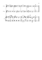 G. F. Händel – Largo from Xerxes. S. Sax., T. Sax., Piano. Score and Parts. Small Ensemble scores gallery preview page 5