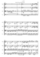 Beautiful Things String Quartet scores gallery preview page 3