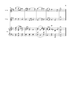 G. F. Händel – Largo from Xerxes. A. Sax., T. Sax., Piano. Score and Parts. Small Ensemble scores gallery preview page 5