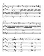 A Thousand Times String Quartet scores gallery preview page 3