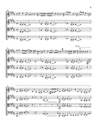 A Thousand Times String Quartet scores gallery preview page 4