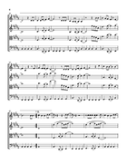 A Thousand Times String Quartet scores gallery preview page 5