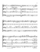 A Thousand Times Brass Quartet scores gallery preview page 6