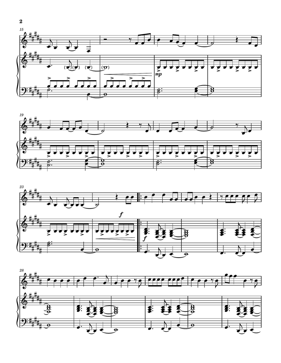 A Thousand Times Flute - Digital Sheet Music page 3