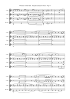 Welcome To The Rock Saxophone Quartet scores gallery preview page 4