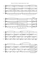 Welcome To The Rock Saxophone Quartet scores gallery preview page 5