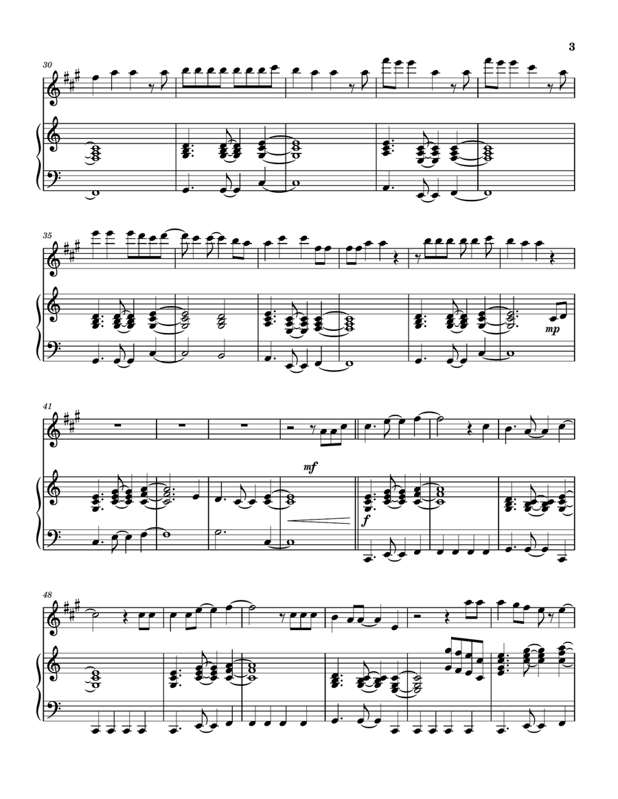 A Thousand Times Alto Saxophone - Digital Sheet Music page 4