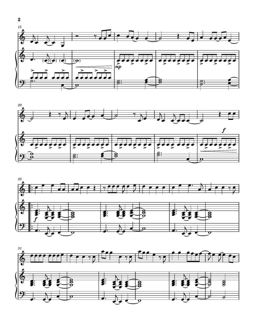 A Thousand Times Flute - Digital Sheet Music page 3