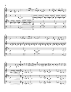 A Thousand Times Woodwind Quartet scores gallery preview page 3