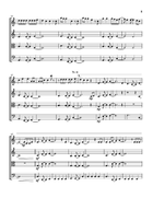 A Thousand Times String Quartet scores gallery preview page 4