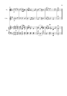 G. F. Händel – Largo from Xerxes, Viola, T. Sax., Piano. Score and Parts. Small Ensemble scores gallery preview page 5