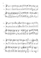 G. F. Händel – Largo from Xerxes. T. Sax., Bassoon, Piano. Score and Parts. Small Ensemble scores gallery preview page 4