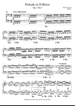 Prelude in D Minor