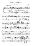 Prelude in Eb Major