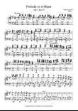 Prelude in A Major