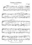 Prelude in F# Minor