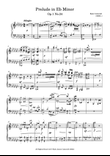 Prelude in Eb Minor