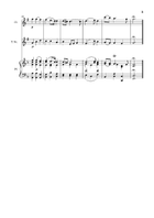 G. F. Händel – Largo from Xerxes. Clarinet, T. Sax., Piano. Score and Parts. Small Ensemble scores gallery preview page 5
