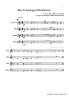 Ennil Adanga Sthothiram – SATB 4-Part Choral Sheet Music Arrangement 4-Part scores gallery preview page 4