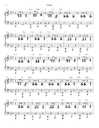 Patapan (Cello solo and Piano) Piano scores gallery preview page 5