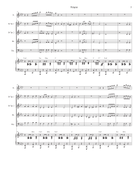 Patapan (Brass Quartet and Piano) Brass Quartet scores gallery preview page 3