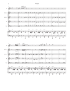 Patapan (Brass Quartet and Piano) Brass Quartet scores gallery preview page 6