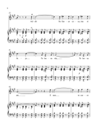 Funiculì, Funiculà - Voice & Piano in A Major - Advanced Piano, Vocal scores gallery preview page 4