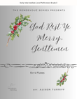 God Rest Ye Merry, Gentlemen for 4 flutes